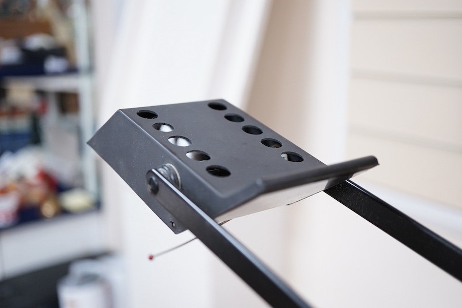 An early 1980s Artemide adjustable desk lamp